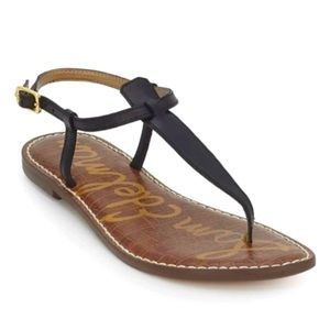 Sam Edelman Gigi Women’s Sandals Black Leather Size 8